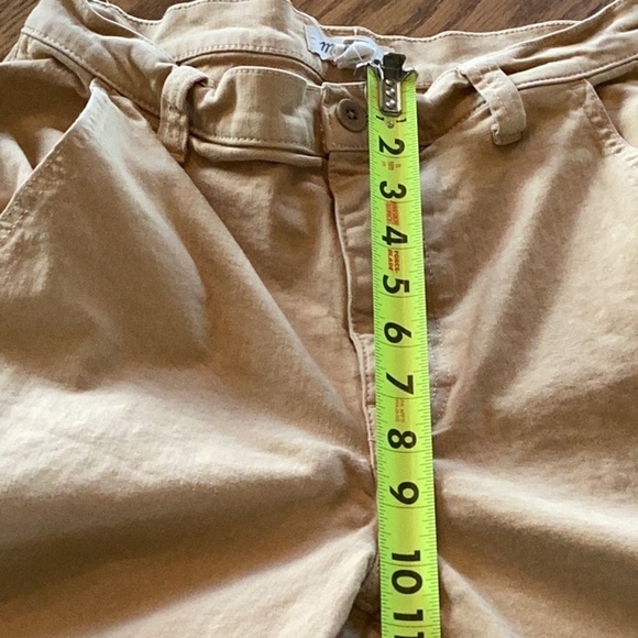 Madewell light mustard colored crop pants. Women’s size 28 - Picture 11 of 16